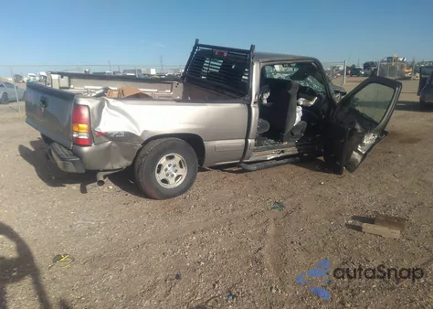 2002 Chevrolet Silverado 1500 Ls from USA, damaged, VIN 2GCEK19T521292903